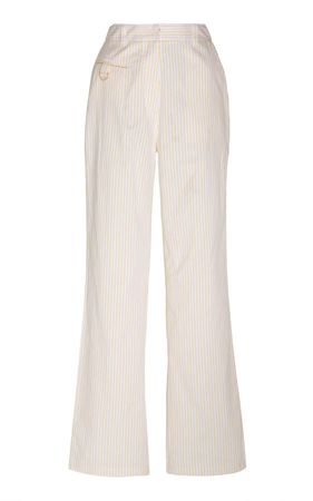 Acler Esther Cotton Stripe Pant