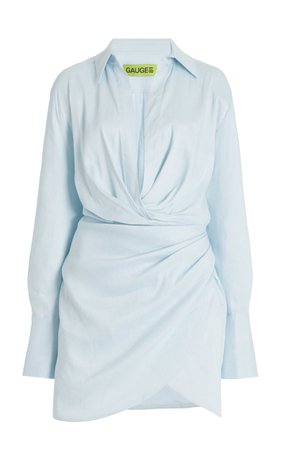 Naha Linen-Blend Dress By Gauge81 | Moda Operandi
