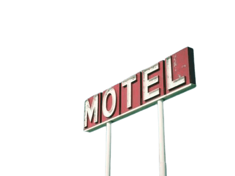 motel aesthetic retro png