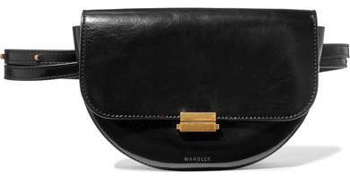 Wandler - Anna Leather Belt Bag - Black