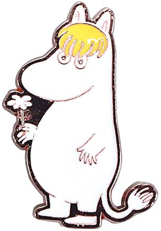 Genuine Moomins Snorkmaiden Character Pin Badge Have to Calm Down: Amazon.co.uk: Shoes & Bags