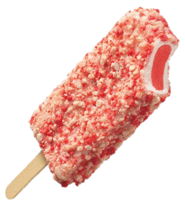 strawberry shortcake icecream bar
