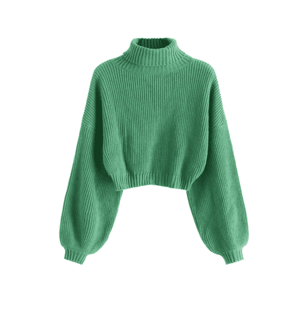 green sweater Amazon