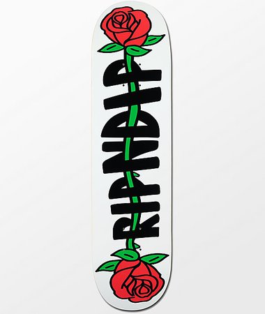 RIPNDIP Rose 8.0" Skateboard Deck | Zumiez