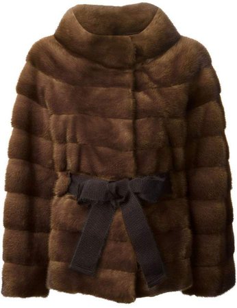 Liska belted coat