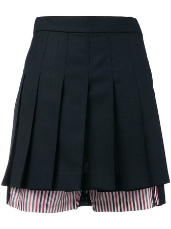 Thom BrownePleated Bloomer Miniskirt Pleated Bloomer Miniskirt £860 - Shop Online SS19. Same Day Delivery in London