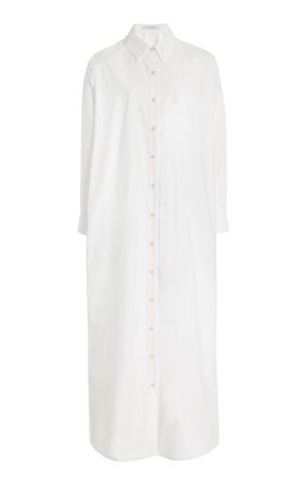 Ex Bf Oversized Cotton Maxi Shirt Dress By Favorite Daughter | Moda Operandi