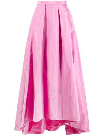 PINKO Pleated Long Skirt - Farfetch