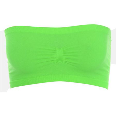 Hot Topic Neon Green Bandeau Top
