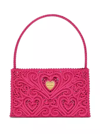 Dolce & Gabbana Cordonetto Lace Shoulder Bag - Farfetch