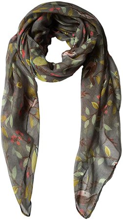 Lampu Scarfs for Women Lightweight Floral Birds Print Shawl Wraps Spring Scarf at Amazon Women’s Clothing store