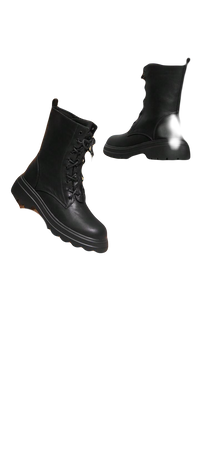 x black boots