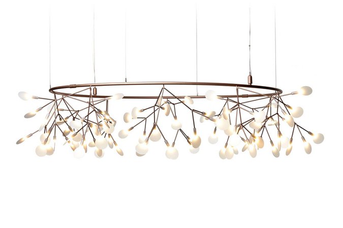 Space Furniture Heracleum Small Big O Suspension Lamp by Bertjan Pot for Moooi Chandelier