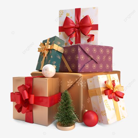 Christmas Gift Box, Christmas, Gift, Christmas Balls PNG Transparent Clipart Image and PSD File for Free Download