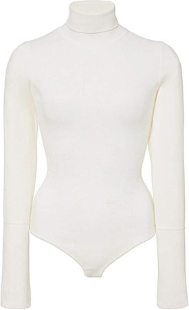 Cate Wool-Blend Bodysuit