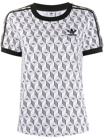 Adidas all-over Logo T-shirt - Farfetch