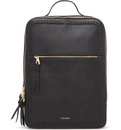 Calpak Kaya Faux Leather Laptop Backpack | Nordstrom
