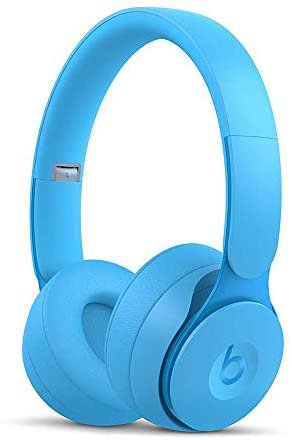 Amazon.com: Beats Solo Pro Wireless NC On-Ear Headphones - More Matte Collection Light Blue (Renewed): Electronics