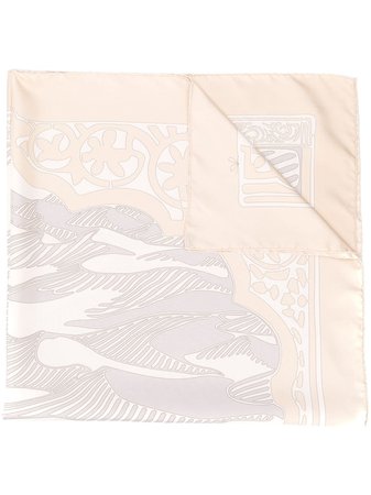 Hermès 2000's pre-owned Abstract Print Scarf - Farfetch