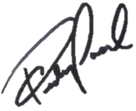 Pedro Pascal Signature