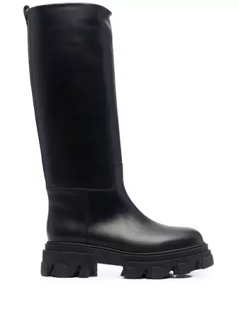 Shop GIABORGHINI Perni 07 leather boots with Express Delivery