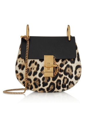 chloe leopard bag