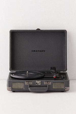 Crosley Cruiser Slate Bluetooth Record Player | Urban Outfitters UK