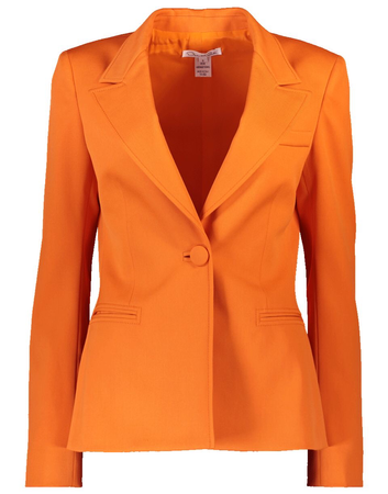 orange blazer orange jacket