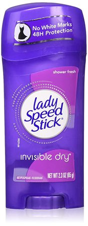 Amazon.com : Lady Speed Stick Deodorant 2.3 Ounce Shower Fresh (68ml) : Beauty & Personal Care