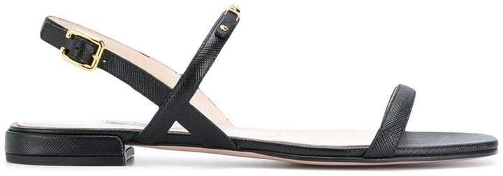 saffiano sandals
