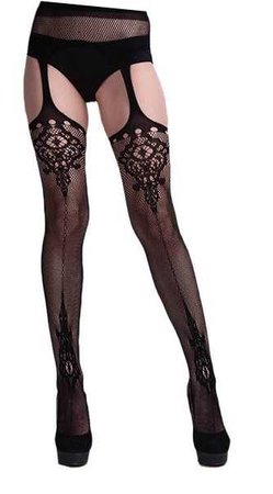 lace stocking tights