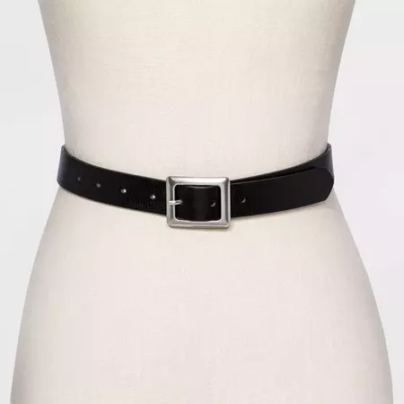 *clipped by @luci-her* Women's Square Buckle Belt - Universal Thread™ : Target