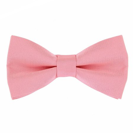 Pink Silk Bow Tie - Bow ties