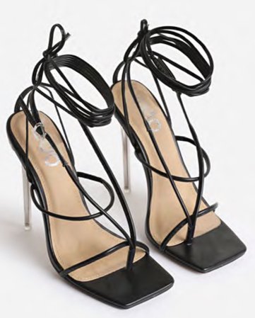 square toe heels