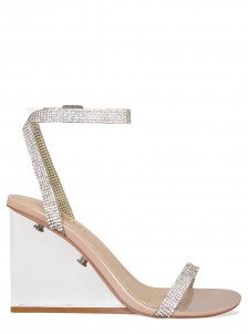Gem and Crystal Heels & Shoes: Sparkle Heel Sandals - Bling, Embellished : Simmi Shoes