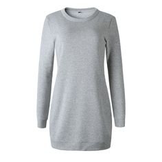 Grey t-shirt dress