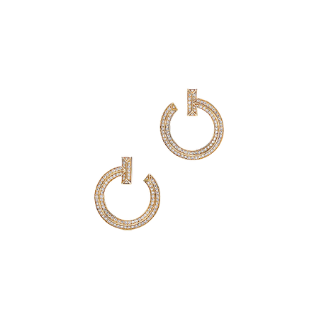 Tiffany & Co - Tiffany T: T1 Open Hoop Earrings