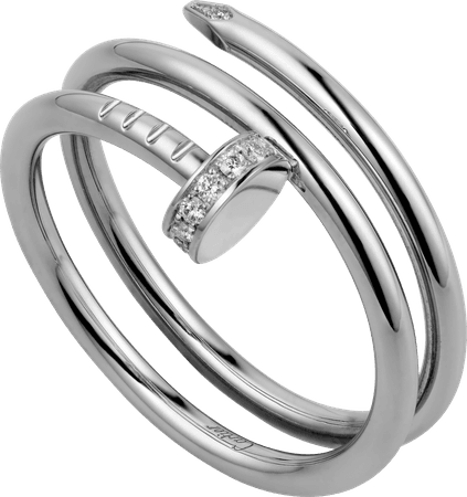 CRB4211000 - Juste un Clou ring - White gold, diamonds - Cartier