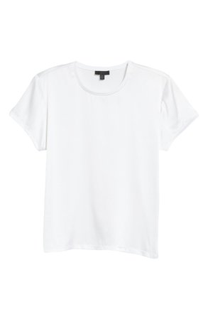 ATM Anthony Thomas Melillo Stretch Silk T-Shirt | Nordstrom