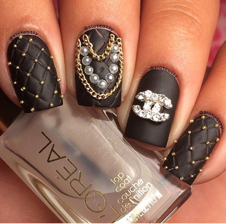 chanel nails - Google Search