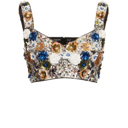 Dolce & Gabbana Sequin Embellished Bralette
