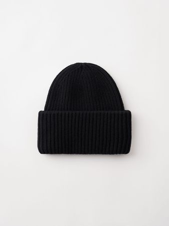 Ribbed Beanie - Wool Cashmere 70/30 | Soft Goat