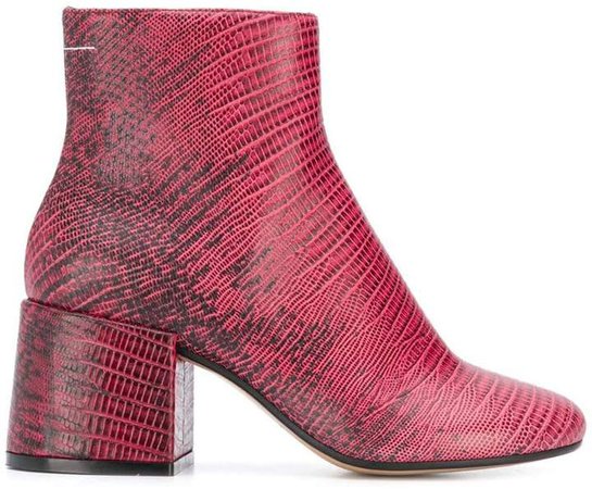 printed boots