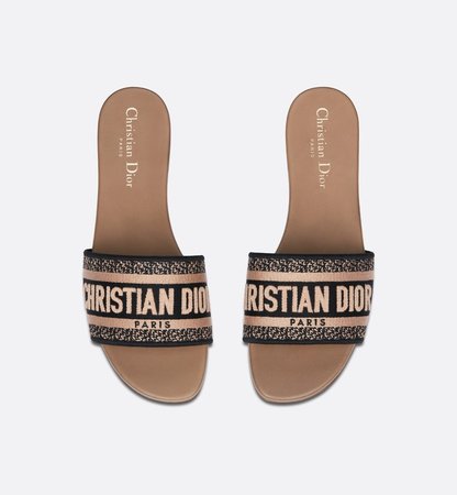 brown christian dior slippers - Google Search