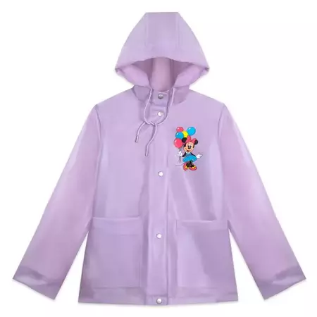 Minnie Mouse Hooded Rain Jacket for Women | shopDisney