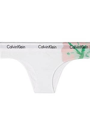 Calvin Klein Underwear | Culotte en coton et modal mélangés stretch tie & dye Modern Cotton | NET-A-PORTER.COM