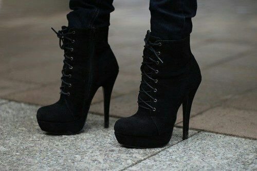 black high heels katherine pierce - Google Search