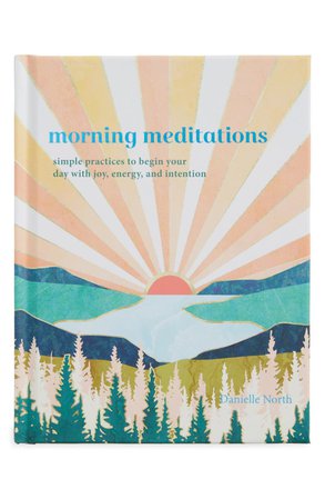 Chronicle Books 'Morning Meditations: Simple Practices to Begin Your Day with Joy, Energy, and Intention' Book | Nordstrom