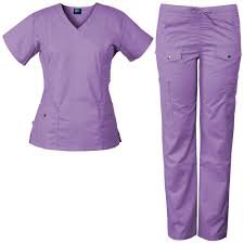 medical scrubs purple - Google Search