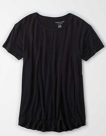 AE Soft & Sexy Crew Neck T-Shirt black
